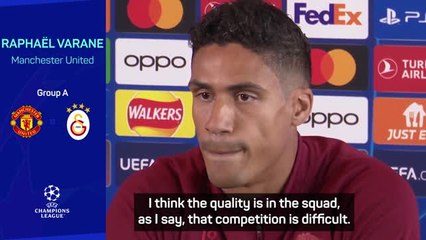 Download Video: Man United can win Champions League this season - Varane