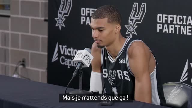 Spurs - Wembanyama : Je suis prêt à encaisser toutes les remarques de Popovich !