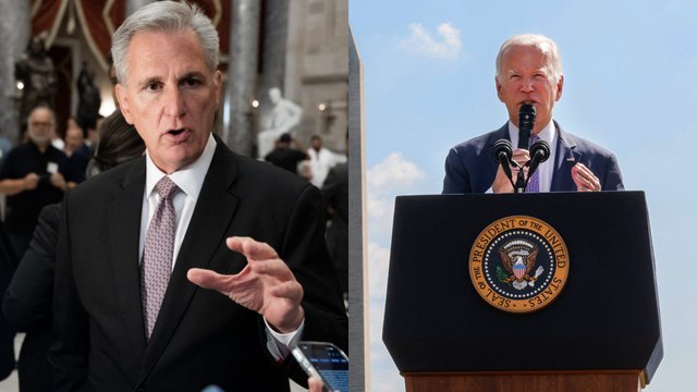 Acusan al presidente republicano de la Cámara de Representantes de EE. UU. de fomentar un acuerdo secreto con el presidente demócrata Joe Biden