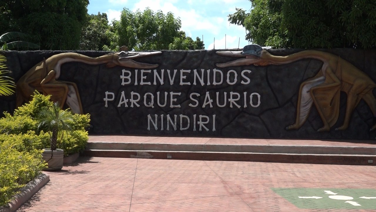 Familias de Boaco y Matagalpa visitaron el Parque Saurio de Nindirí