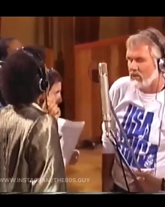 We are the world / rehearsal
