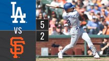 Resumen Dodgers de Los Ángeles vs Gigantes de San Francisco / MLB 01-10-2023