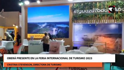 Oberá presente en la feria internacional de turismo 2023