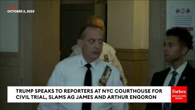 Trump Lambasts New York AG Letitia James, 'Rogue Judge' Just Moments Before NYC Trial Begins