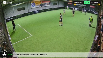 Faute de Jordan Augustin - ZZ BACK