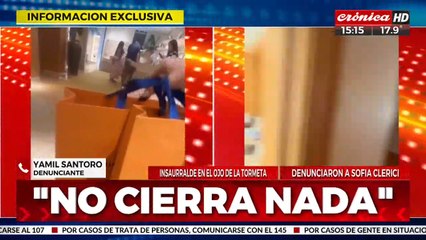 Habló Yamil Santoro, el denunciante de Sofia Clerici y Martín Insaurralde