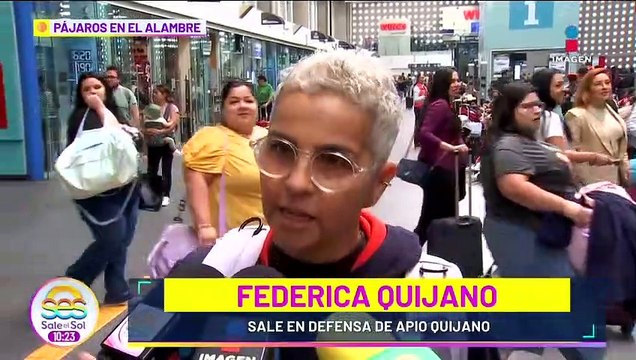 Federica Quijano DEFIENDE a Apio por NO querer cantar con GB5 por lealtad a Sergio Mayer