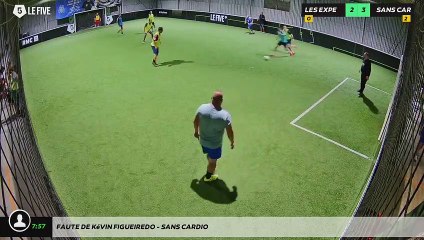 Faute de Kévin Figueiredo - SANS CARDIO