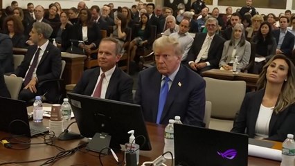 트럼프, '사기대출' 재판 출석..."연속된 마녀사냥" / YTN