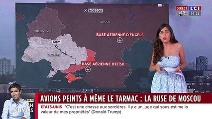 Avions peints à même le tarmac : la ruse de Moscou - Nivin Potros sur LCI (02/10/2023)