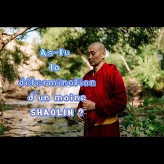 As-tu la détermination d'un moine Shaolin ?