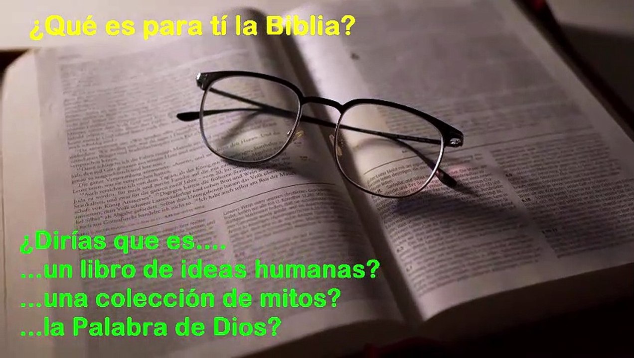 QUE ES PARA TI LA BIBLIA...
