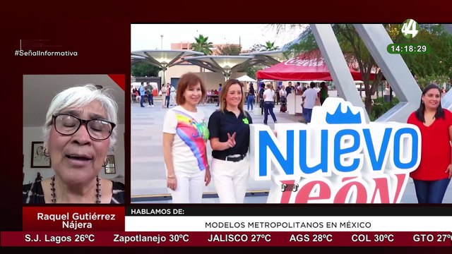 Modelos metropolitanos en México: Raquel Gutiérrez Nájera