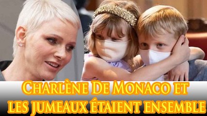 Signes que Charlene De Monaco et les jumeaux sont réunis