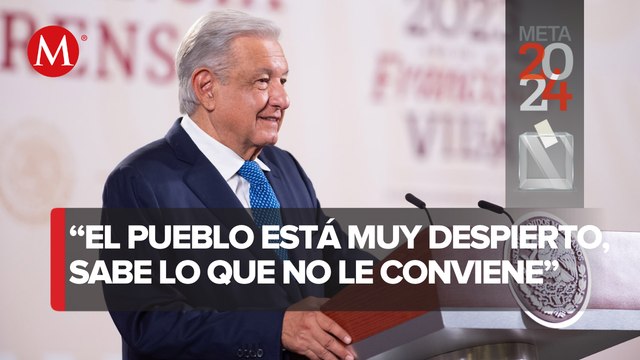 AMLO pide dejar al pueblo decidir sobre candidatura de Omar García Harfuch
