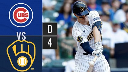 Resumen Cachorros de Chicago vs Cerveceros de Milwaukee / MLB 01-10-2023
