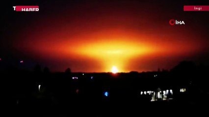 İngiltere'de patlama meydana geldi