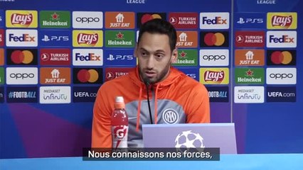 Inter - Calhanoglu : "Prêts à relever le défi"