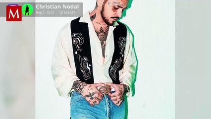 Christian Nodal sorprende con nuevo look