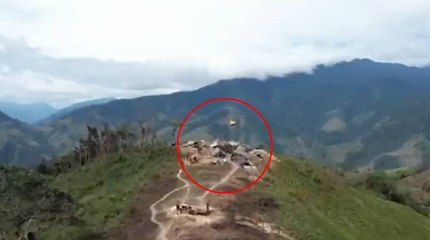 Grupos armados construyen campamentos a cielo abierto y cerca de cascos urbanos