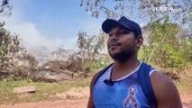 Lixão do Aurá registra focos de incêndio nesta segunda-feira (2)