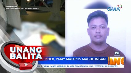 Motorcycle rider, patay matapos magulungan ng truck | UB