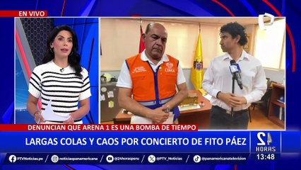 Caos en Arena 1: denuncian mala organización en concierto de Fito Páez