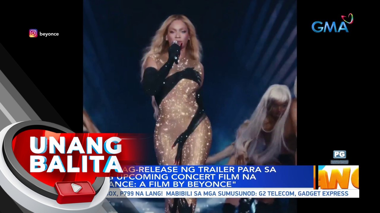 Beyonce, nag-release ng trailer para sa kaniyang upcoming concert film na "Renaissance: A Film by Beyonce" | UB