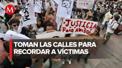 Da inicio la marcha por los 55 años de la Matanza de Tlatelolco