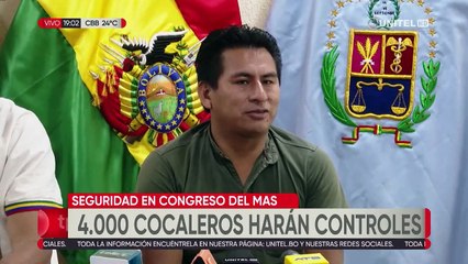 Despliegan 4 mil cocaleros para control en Lauca Ñ por el congreso del MAS