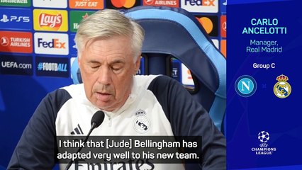 'Jude is showing all the quality he has' - Ancelotti praises Bellingham