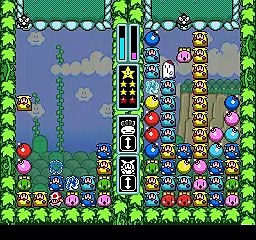 Wario's Woods online multiplayer - snes