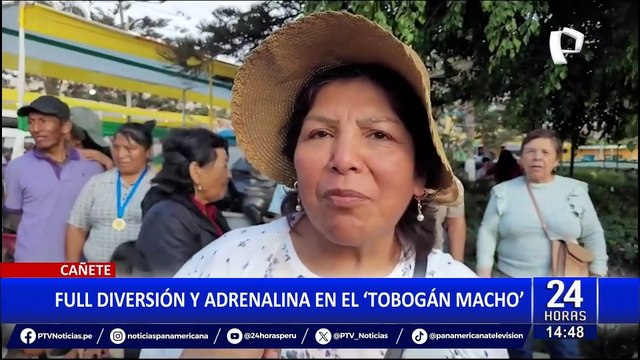 “Tobogán macho”: Conozca el deporte más extremo del país que se desarrolla en Cañete