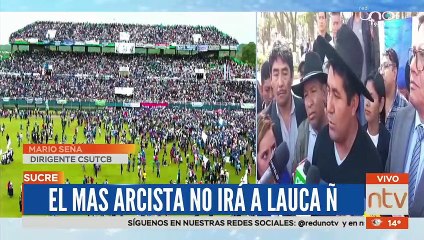 El MAS del ala "arcista" confirmo que no asistirá al congreso en Lauca Ñ.