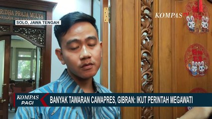 Dapat Banyak Tawaran Bacawapres, Gibran: Saya Ikut Perintah Megawati