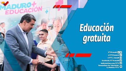 Con Maduro + | La educación pública, gratuita y de calidad aumento en este nuevo año escolar