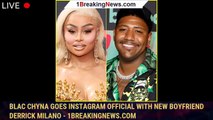 Blac Chyna Goes Instagram Official with New Boyfriend Derrick Milano - 1breakingnews.com