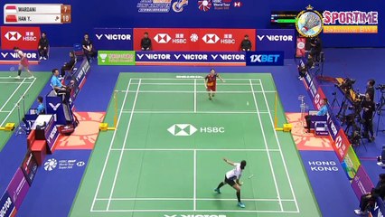 Putri Kusuma WARDANI (INA) vs (CHN) HAN Yue _ VICTOR Hong Kong Open 2023