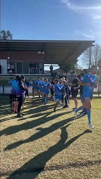 The Aberglasslyn Ants take to the field one week after the passing of their teammate. Video by Aberglasslyn RLFC