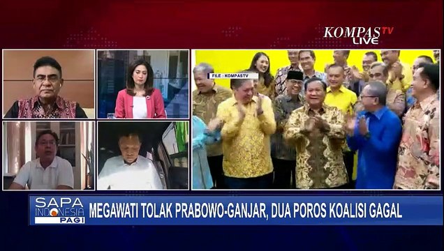 2 Poros Koalisi Batal, Megawati Sebut Tak Perlu Gubris Isu Duet Prabowo-Ganjar