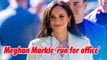 Meghan Markle 'considering run for office' as she eyes Dianne Feinstein's Senate seat