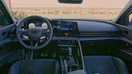 2024 Hyundai Elantra N Interior Design