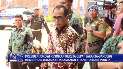 Menhub Bangga, Indonesia Negara Pertama Pemilik Kereta Cepat di Kawasan Asia Tenggara