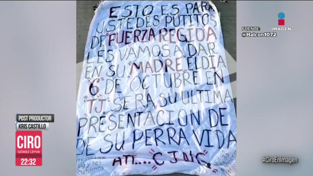 Fuerza Regida canceló su concierto de Tijuana, tras amenazas del CJNG