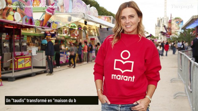 Marine Vignes, ex de Nagui, a ouvert les portes de son loft à Montmartre : Fenêtres d'atelier, briques apparentes...