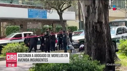 Sicarios en moto asesinan al abogado Alfredo Amezcua en CDMX