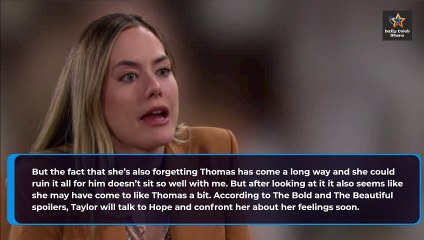 Thomas New Wife Dumps Him Minutes After Their Wedding Bold and the Beautiful Spo