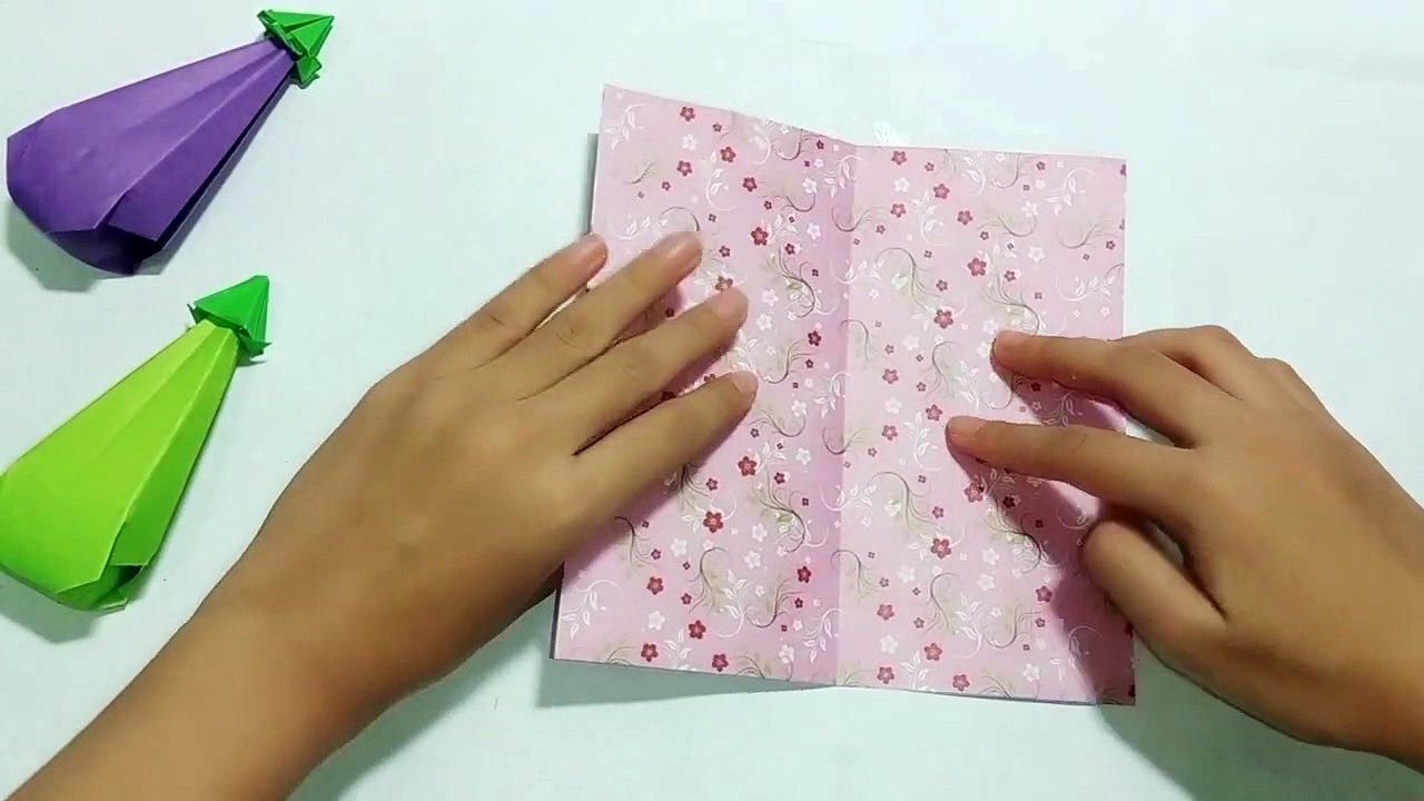 how to make eggplant from origami