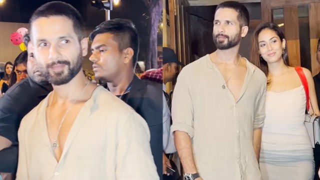 Mira Rajput और Shahid Kapoor की Dinner Date, Wife की Hotness के आगे Fail हुआ Shahid का Charm!