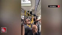 Metrobüs 15 Temmuz Şehitler Köprüsü'nde arızalandı